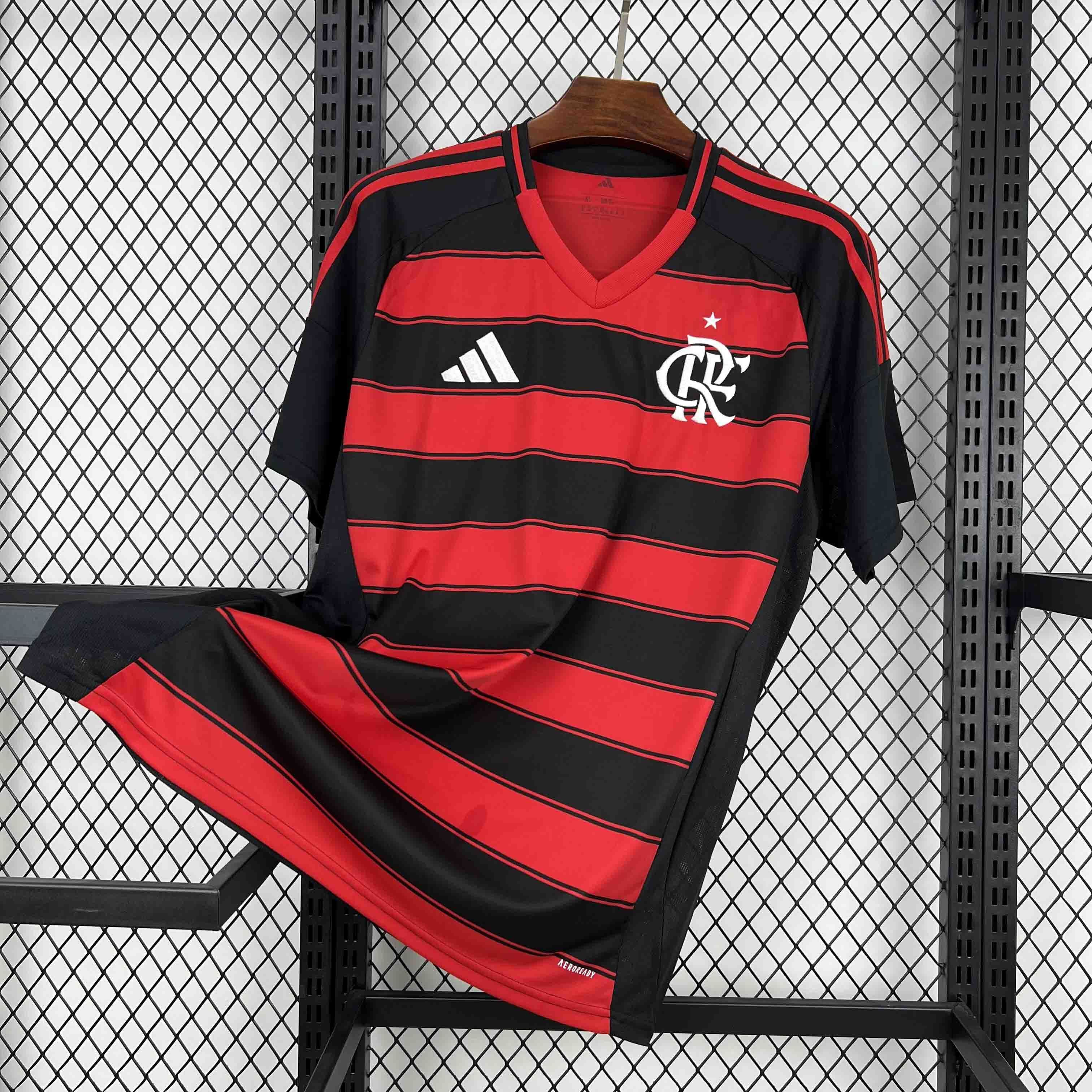 25-26 Flamengo Home Kit Soccer T-Shirt AAAAJersey Supplier Yupoo 4