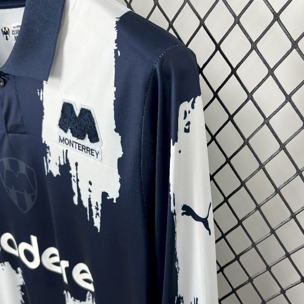 25-26 Monterrey Long Sleeve Special Edition Kit Soccer T-Shirt AAAAJersey Supply Yupoo 6