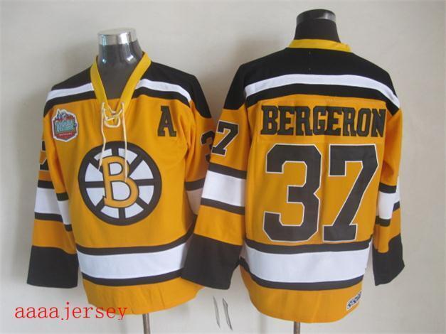 Boston Bruins retro ice hockey jersey M-3XL 波士顿棕熊队复古冰球服 2