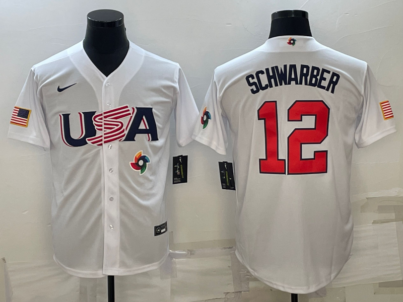 USA 2023 World Cup Baseball Jerseys 78