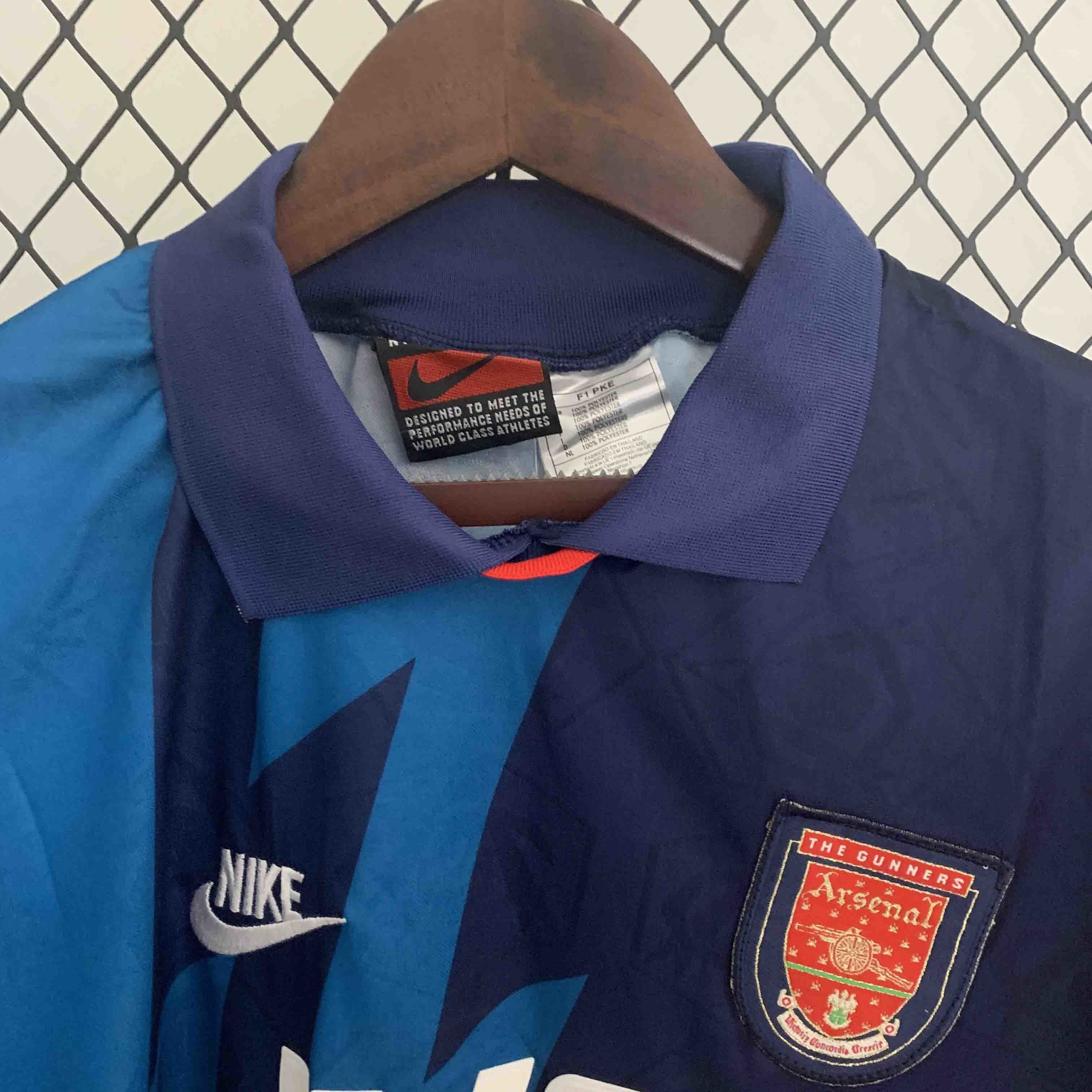 95-96 Retro Long sleeve Arsenal Away S-XXL 2