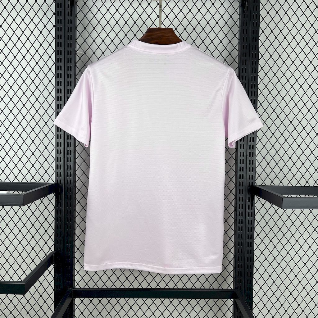 2025 Brazil Cristo Redentor Pink Special Edition T-Shirt Football Apparels Soccer AAAAJersey Yu 4