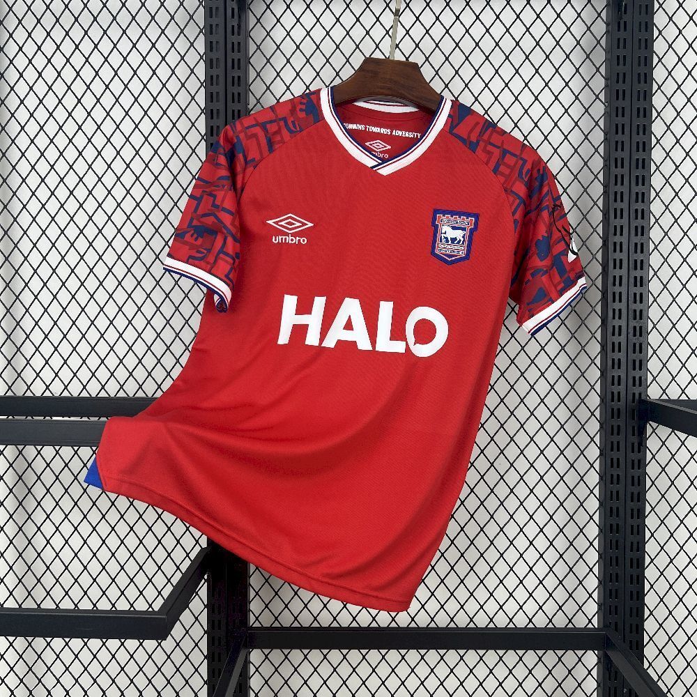 25-26 Ipswich Away Kit Shirt Football Uniforms AAAAJersey Supplier Yupoo