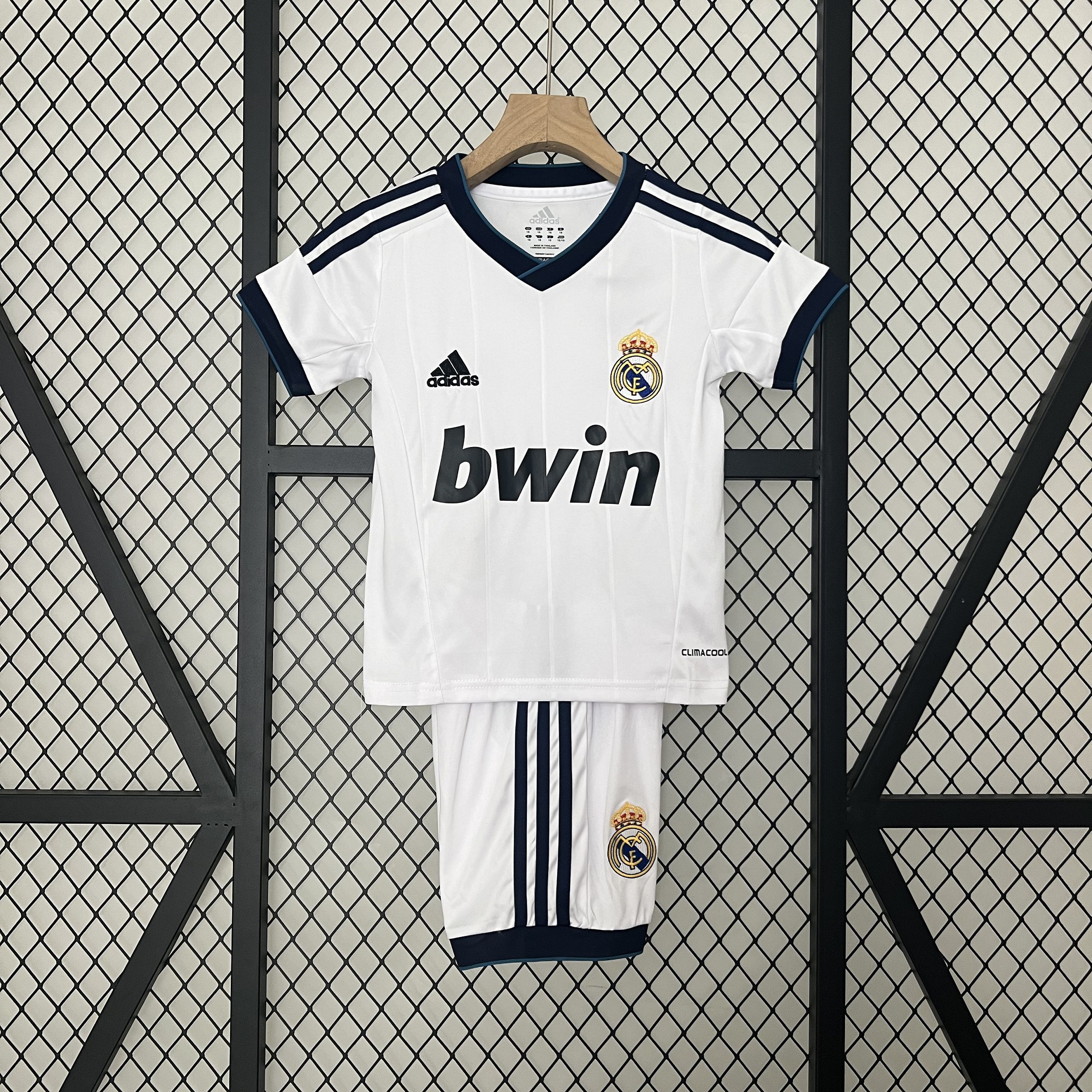 12-13 Real Madrid Home Retro Kid Kits Children Sets Best Jerseys Yupoo