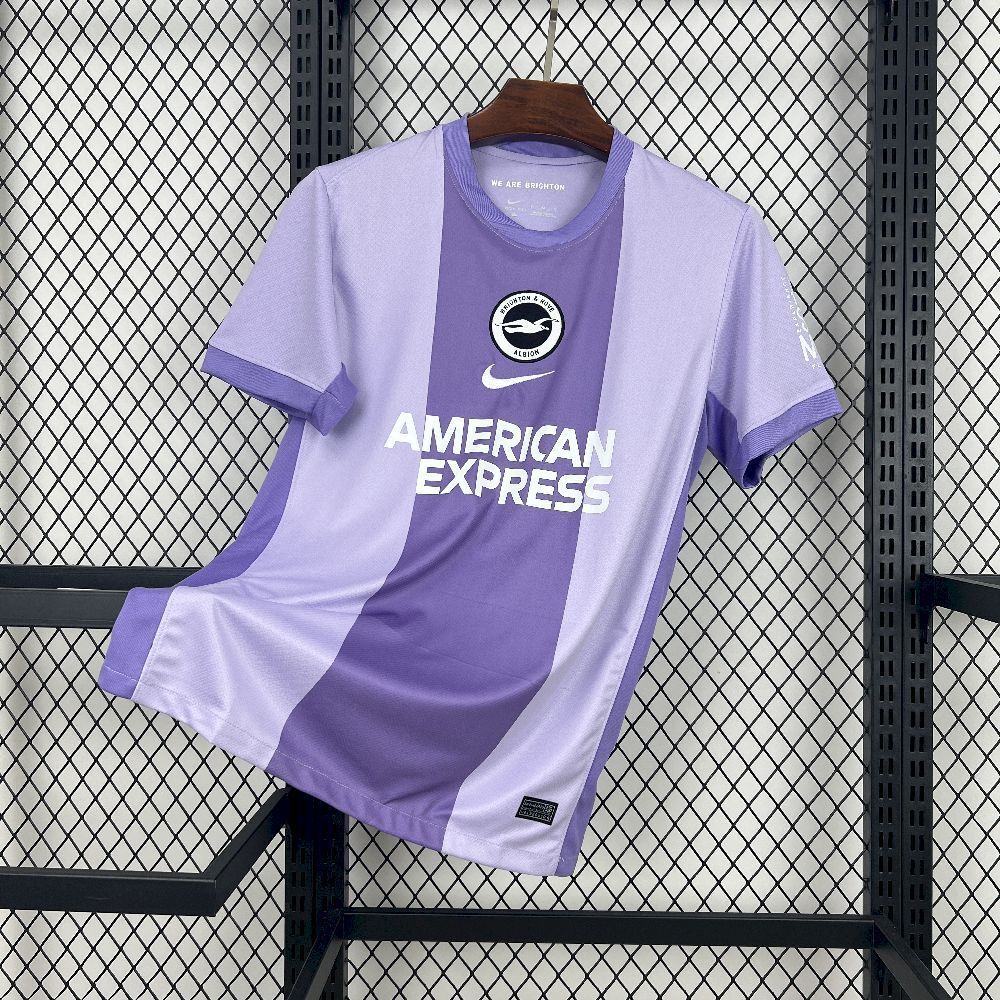 25-26 Brighton Away Kit Football Replicas T-Shirt AAAAJersey Supply Yupoo