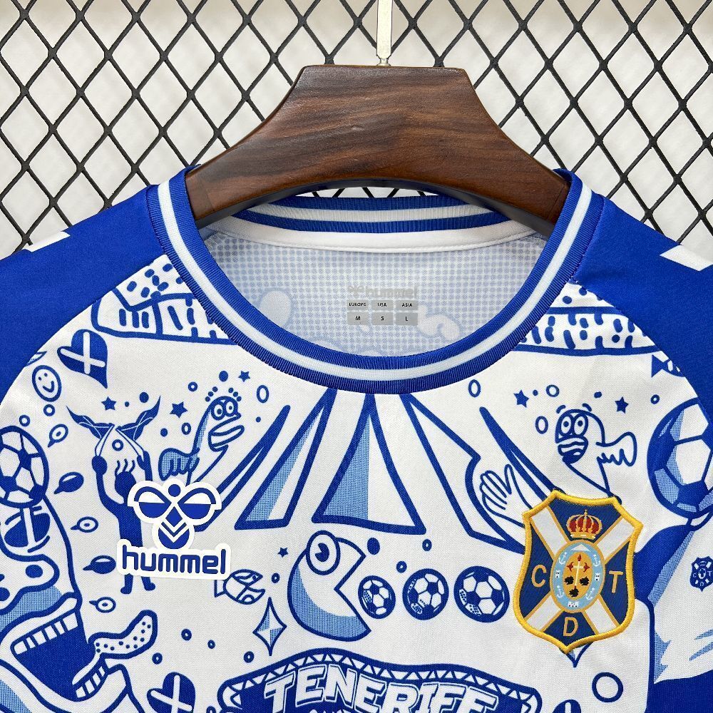 25-26 Tenerife Special Edition Football T-Shirt Sport AAAAJersey Supply Yupoo 3