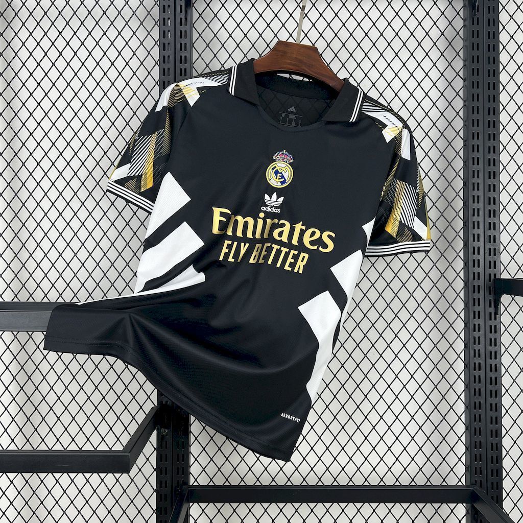 25-26 Real Madrid Black Celebrative Special Edition Shirt Football Uniforms AAAAJersey Supply Y