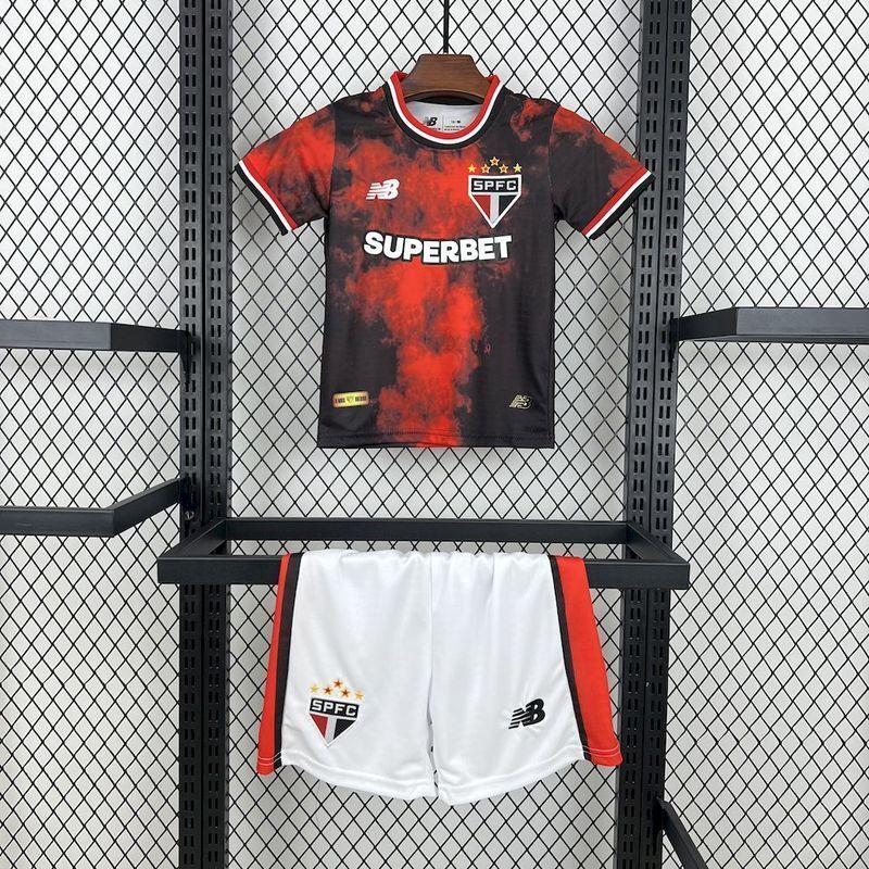 24-25 Sao Paulo Third Kid Kits Youth Apparels Soccer AAAAJersey Yupoo