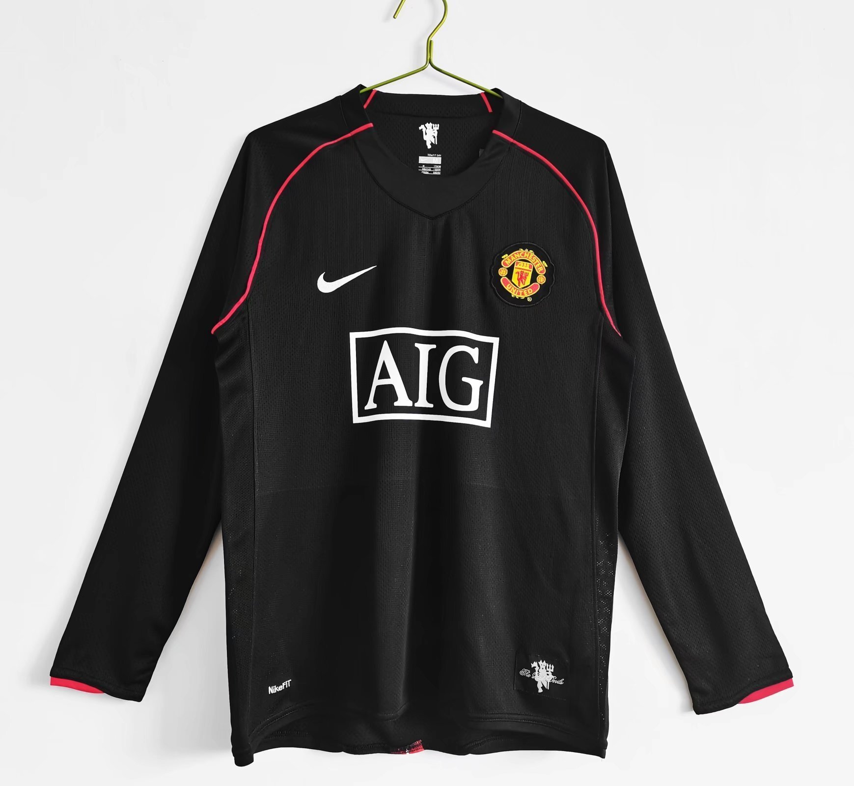 07-08 Manchester United away long sleeve 11
