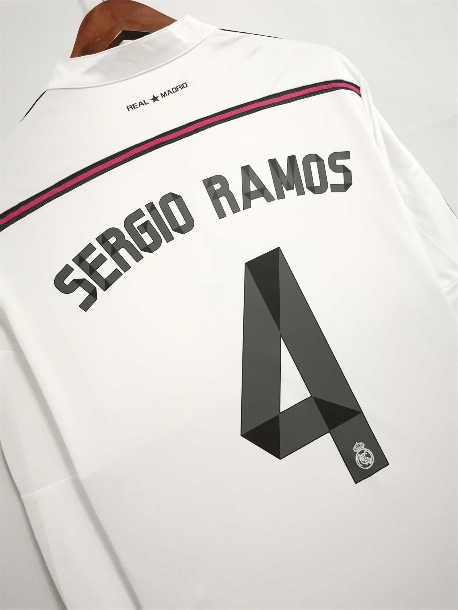 14-15 Real Madrid home Long Sleeve 2