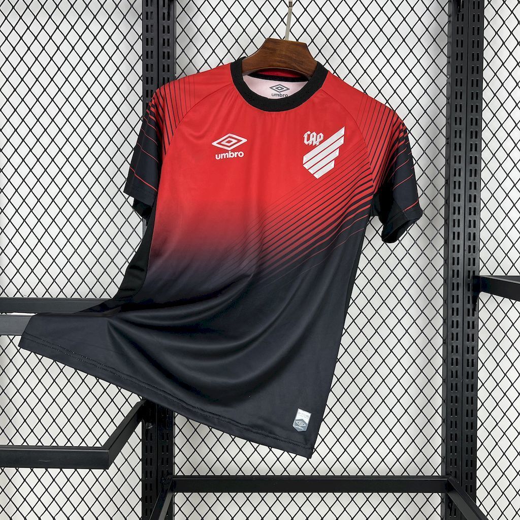 25-26 Athletico Paranaense Home Kit Soccer T-Shirt AAAAJersey Yupoo
