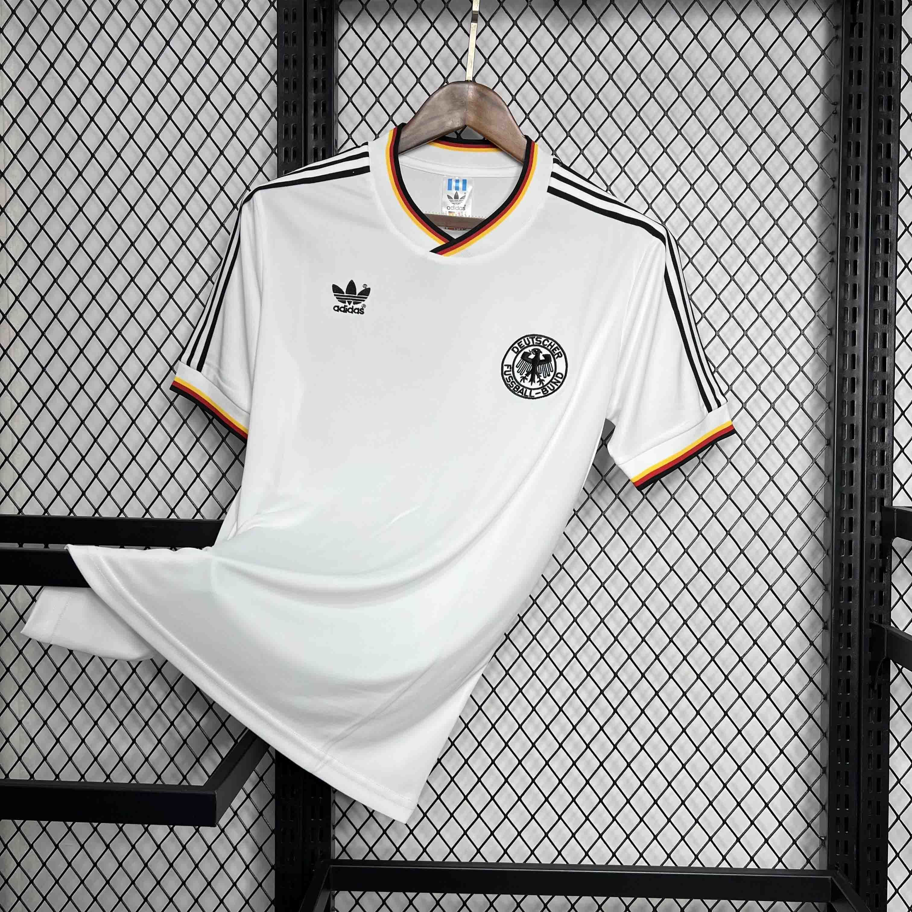 1986 Germany Home Retro Kit Vintage Shirt AAAAJersey Wholesale Yupoo 6