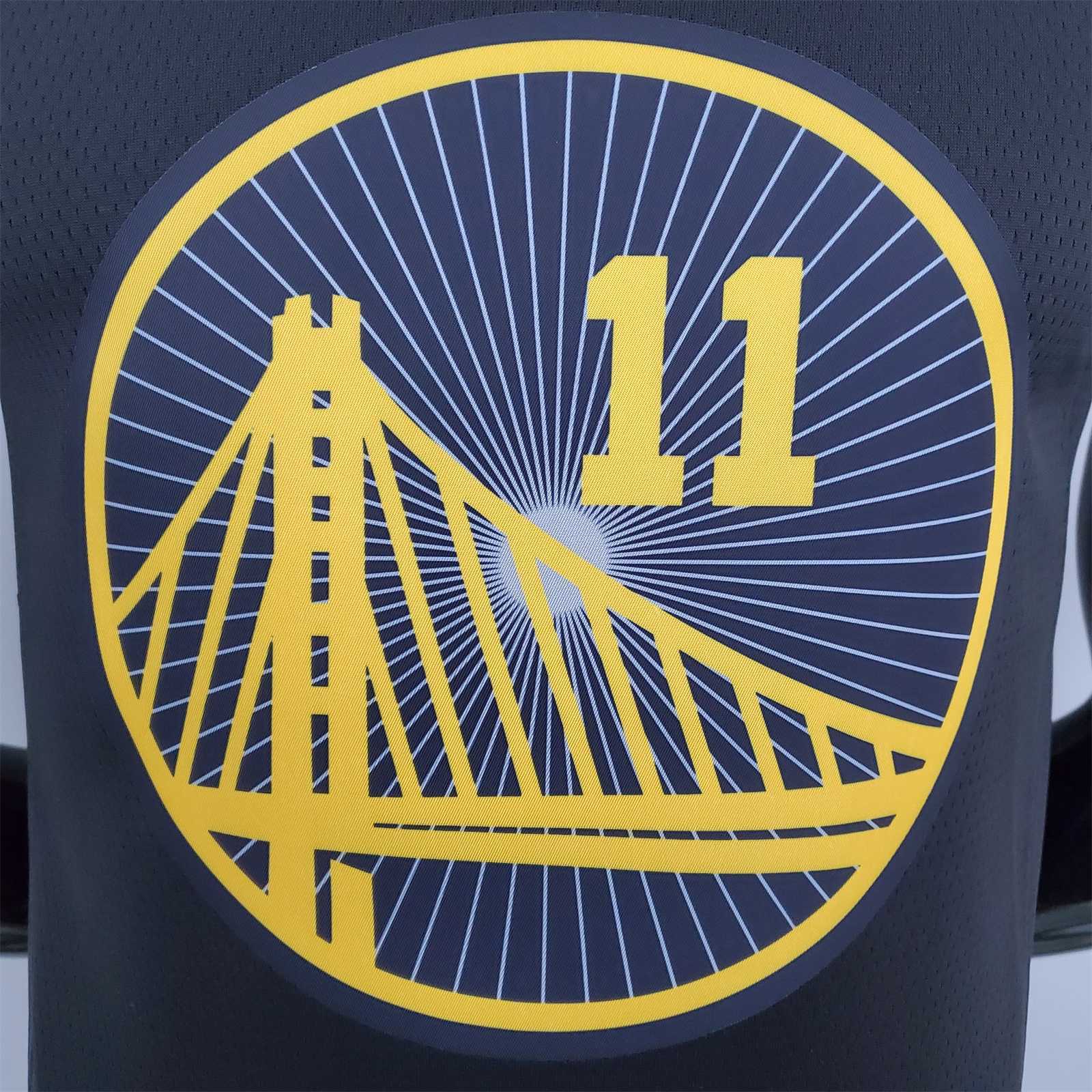2022 75th Anniversary Thompson #11 Warriors City Edition Black 7
