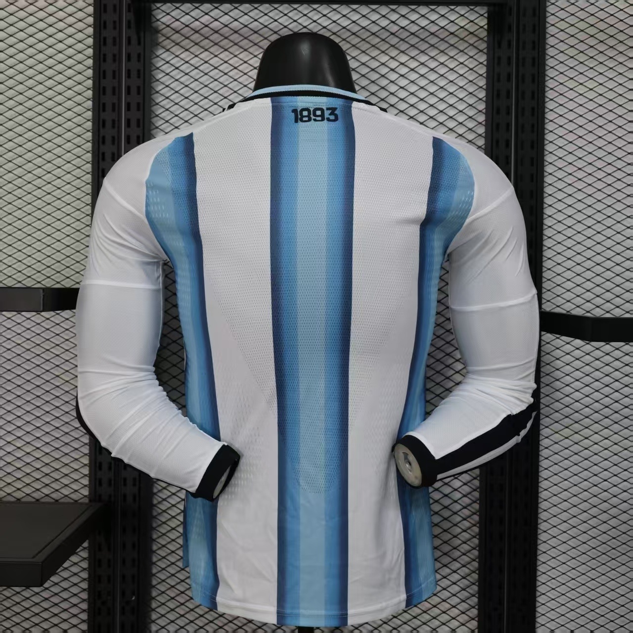 2026 World Cup Argentina Home Kit Player Version Football Long Sleeve Shirt AAAAJersey Supply Y 3