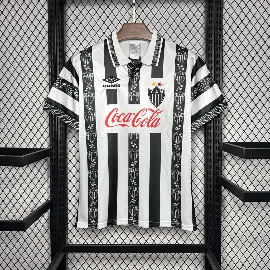 95-96 Atletico Mineiro Home Retro Kit Vintage Shirt Sport AAAAJersey Yupoo