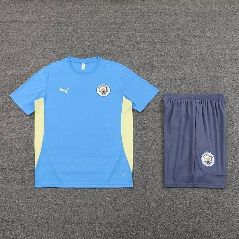 24-25 Manchester City Training Soccer Jerseys Football Shirts 1