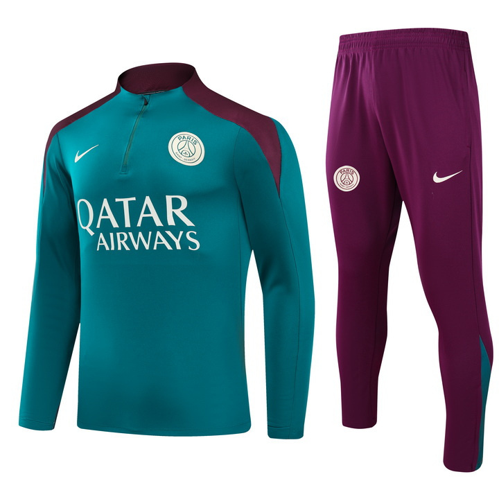 24-25 PSG Long Sleeve Training Suit Football Shirts