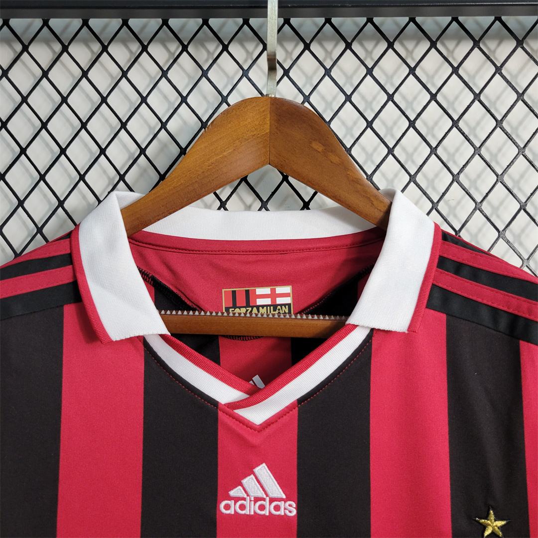 09-10 AC Milan home long sleeve 9