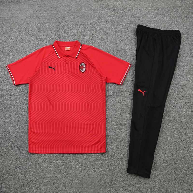 AC Milan Polo redstripes 10