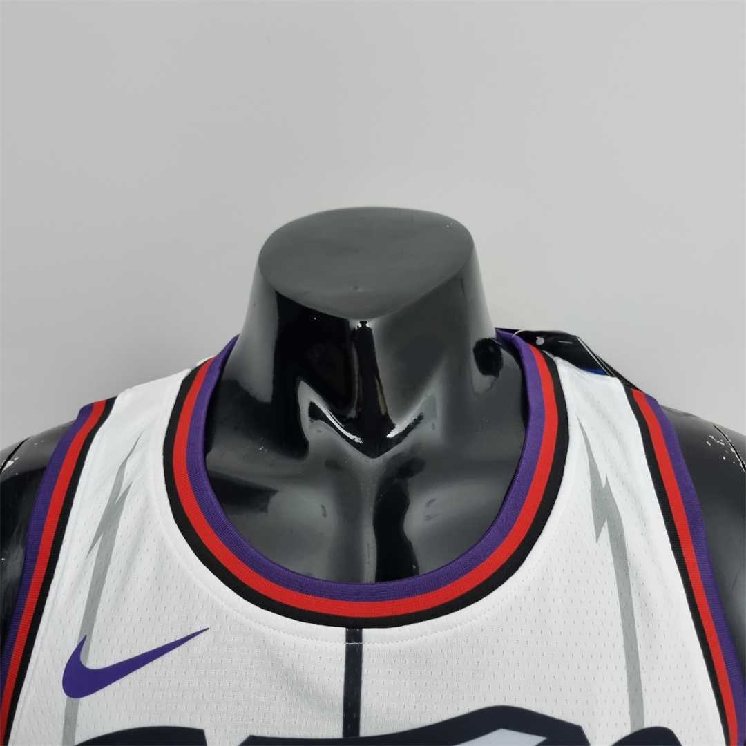 Toronto Raptors SIAKAM #43 White NBA Jersey 4