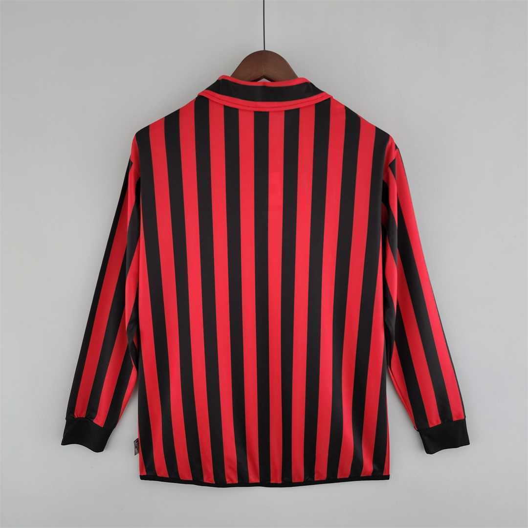 99-00 AC Milan home long sleeve 5