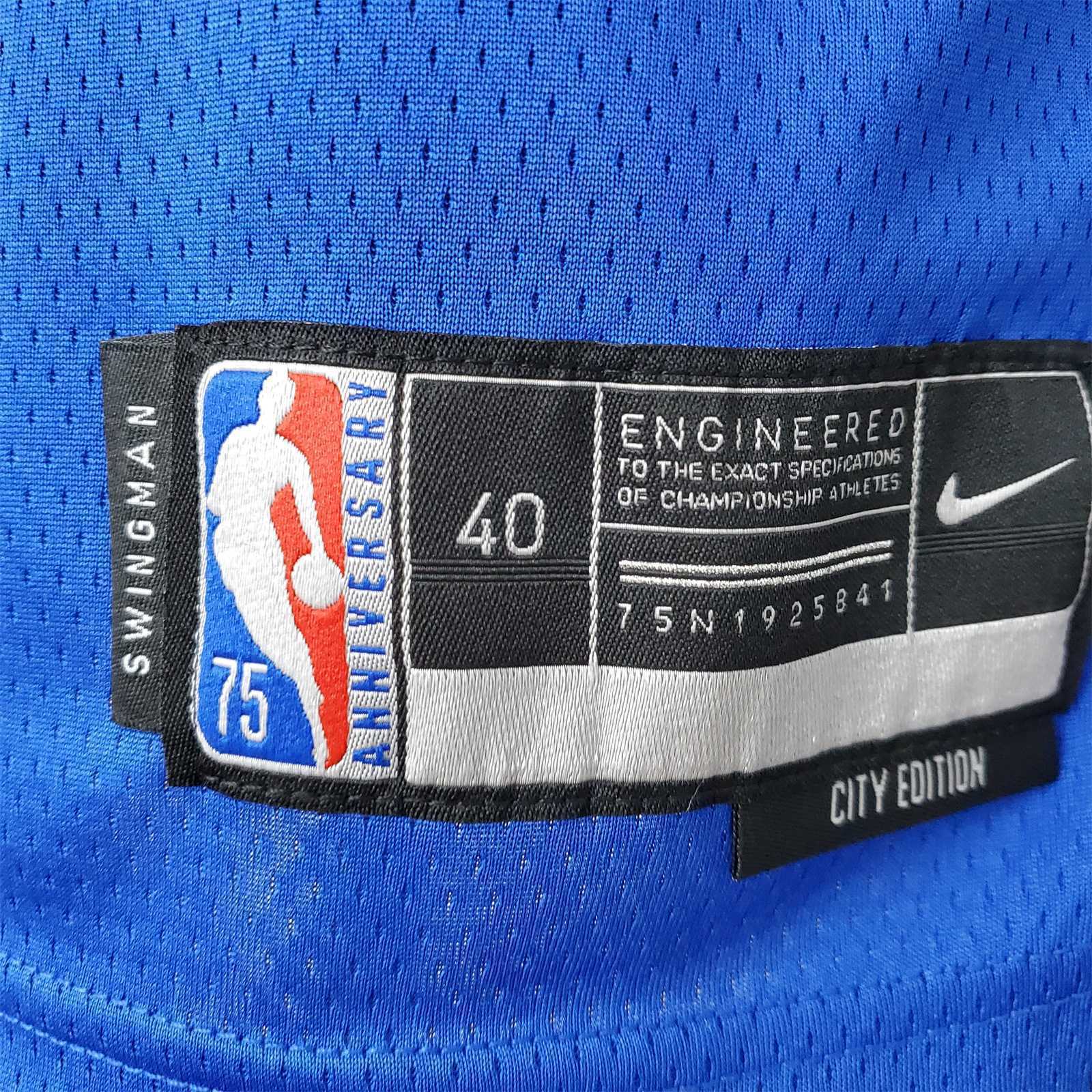 2022 Harrell #6 Talent City Edition Blue-Red NBA Jersey 2