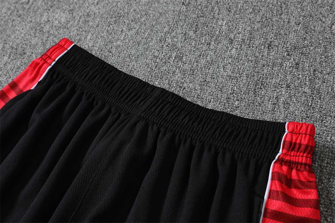 22-23 AC Milan Training Suit Short Sleeve Kit Red 15