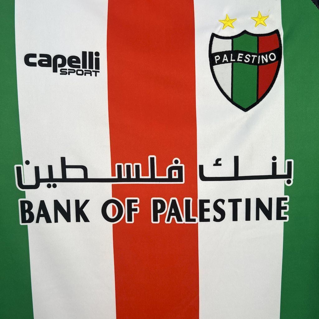25-26 Palestino Home Shirt Football Uniform AAAAJersey Yupoo 5