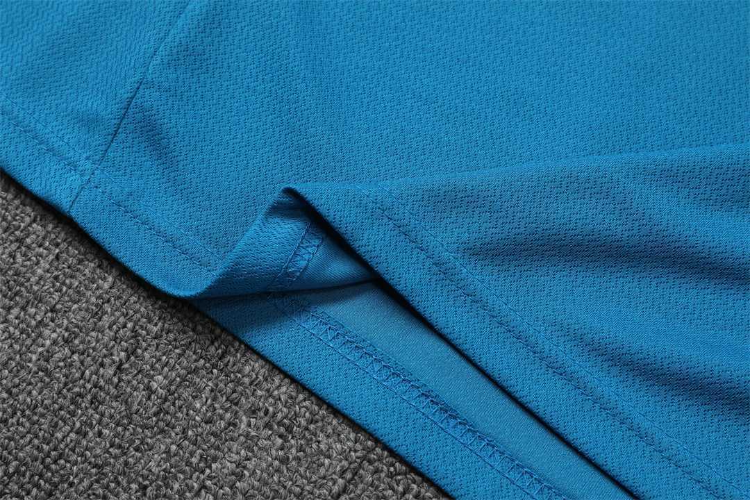 2223 Manchester United Training Suit Short Sleeve Kit Blue 23