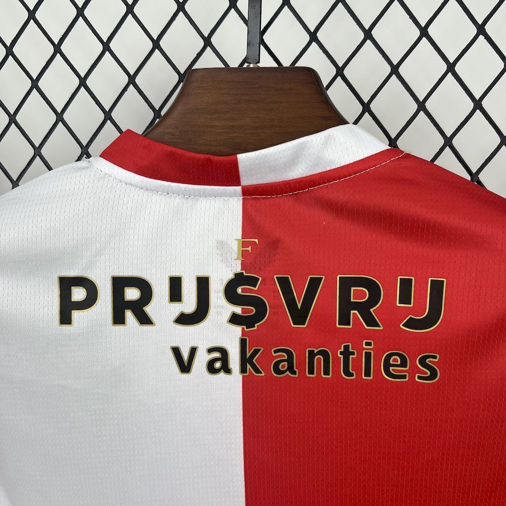 25-26 Feyenoord Rotterdam Home Kid Kits Youth Apparels AAAAJersey Supply Yupoo 9