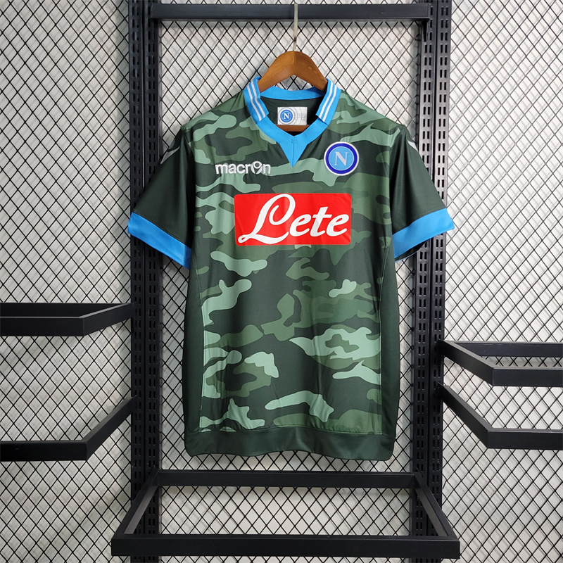 13-14 Retro Napoli Home Size S-XXL Soccer Jersey