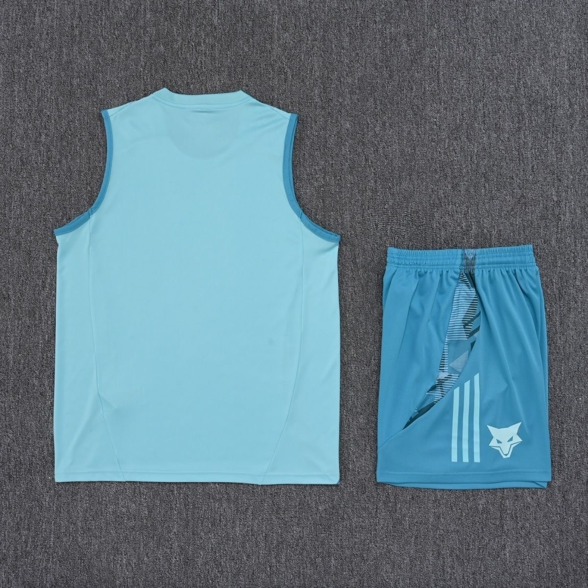 25-26 Cruzeiro Blue Training Kits Football Vest Suits 3