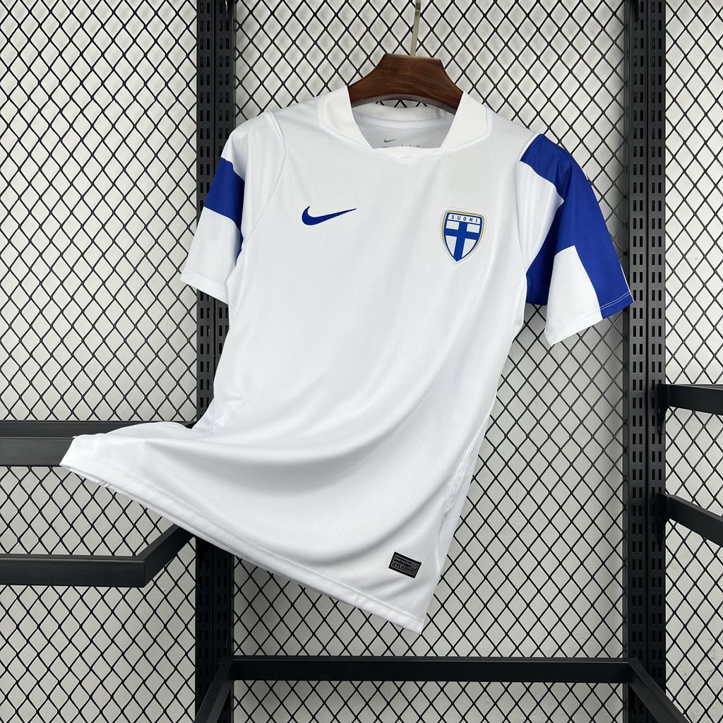 2026 World Cup FIFA Finland Home Kit Soccer T-Shirt AAAAJersey Supply Yupoo 6