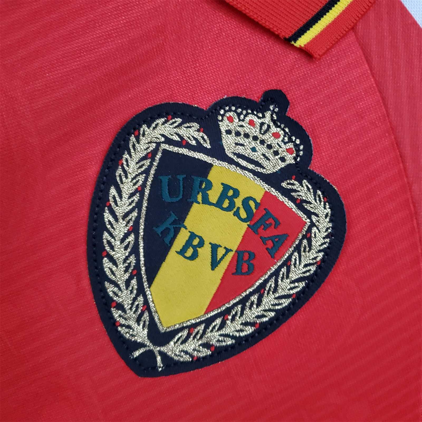 1995 Belgium red home 6
