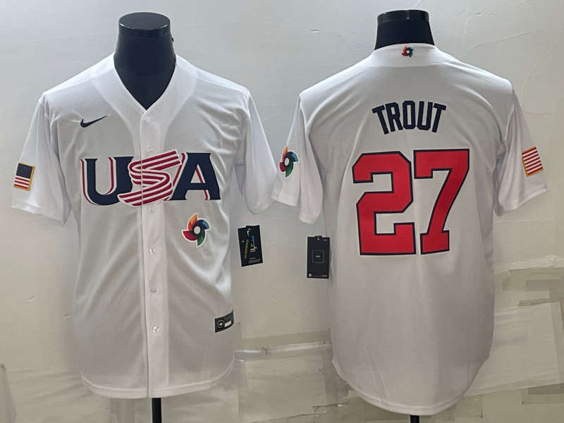USA 2023 World Cup Baseball Jerseys 94