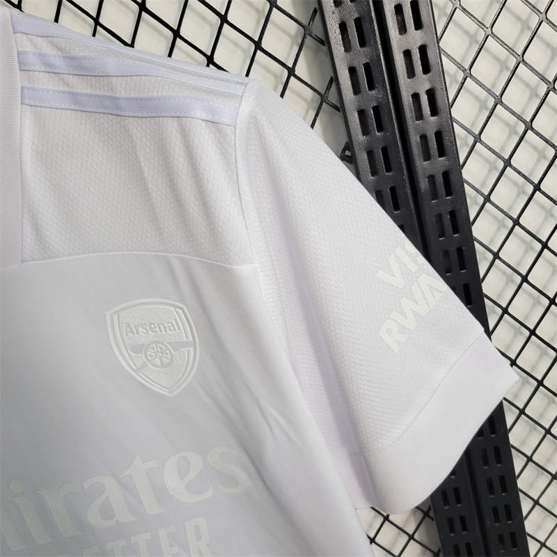 21-22 Arsenal White Size S-XXL Soccer Jersey 5