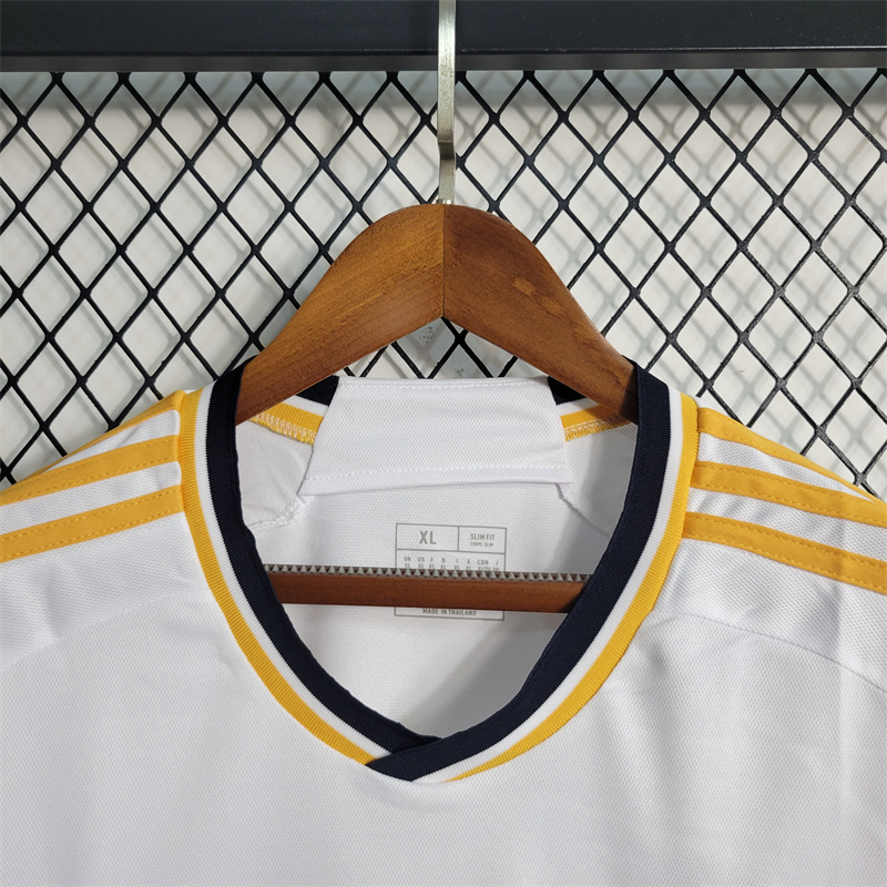 23-24 Real Madrid Home Long Sleeve Size S-XXL 3