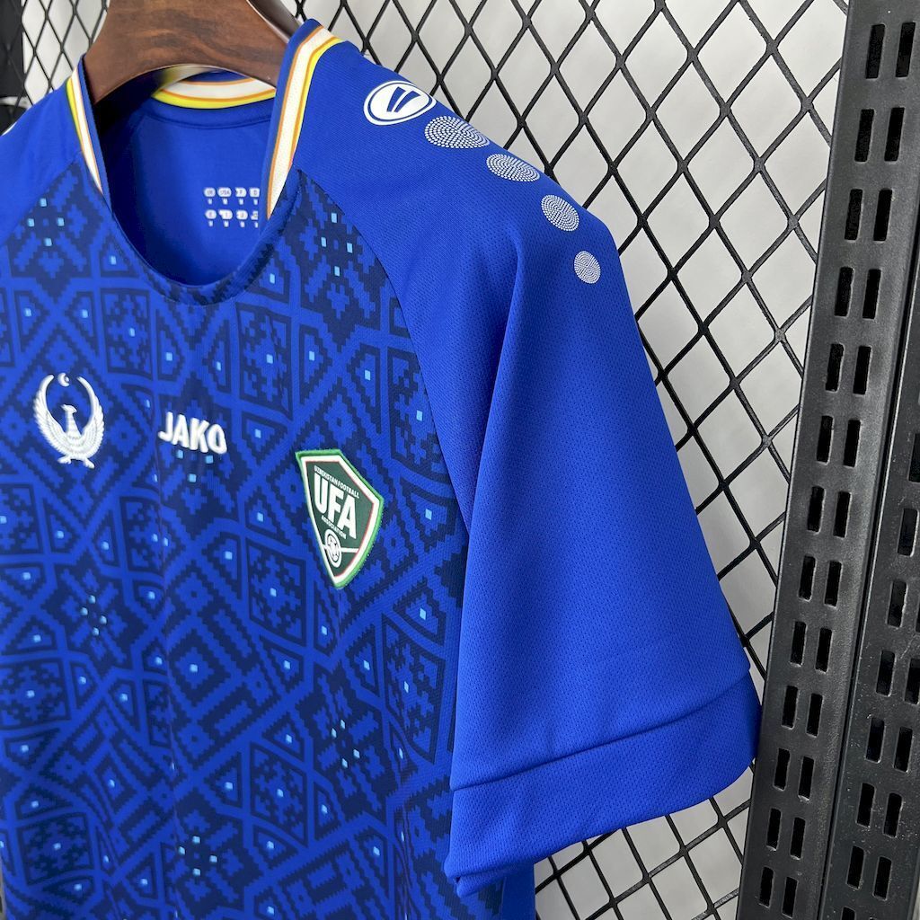 2025 Uzbekistan Home Shirt Soccer Uniform AAAAJersey Yupoo 5