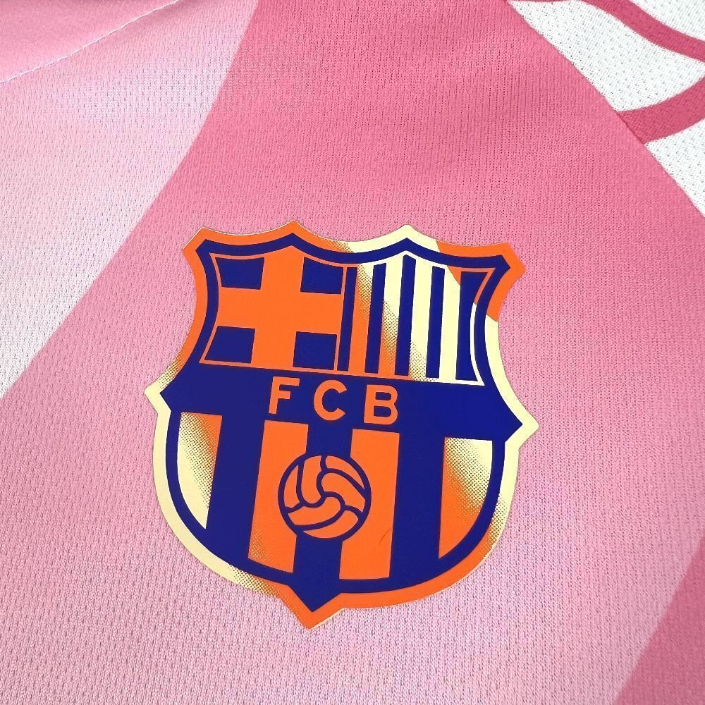 25-26 Barcelona Special Edition Pink Kit Football T-Shirt AAAAJersey Dropship Yupoo 1