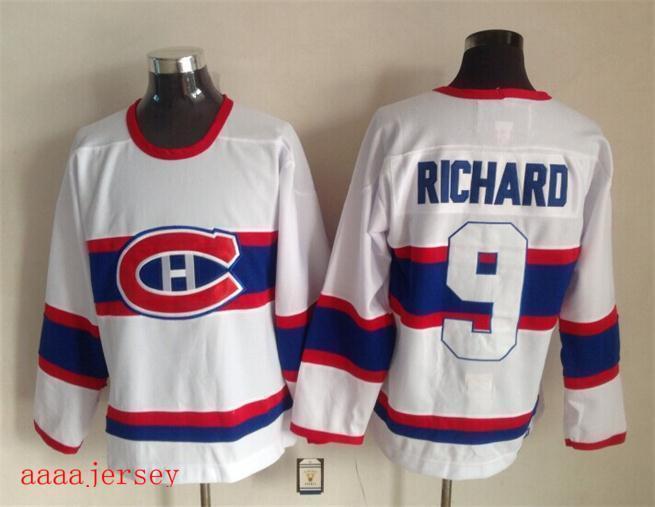 Montreal Canadiens retro ice hockey jersey M-3XL 蒙特利尔加拿大人复古冰球服
