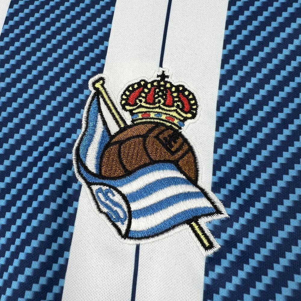 25-26 Real Sociedad Home Kit Soccer Uniform Sport Shirt AAAAJerseys Dropshipping Yupoo 1