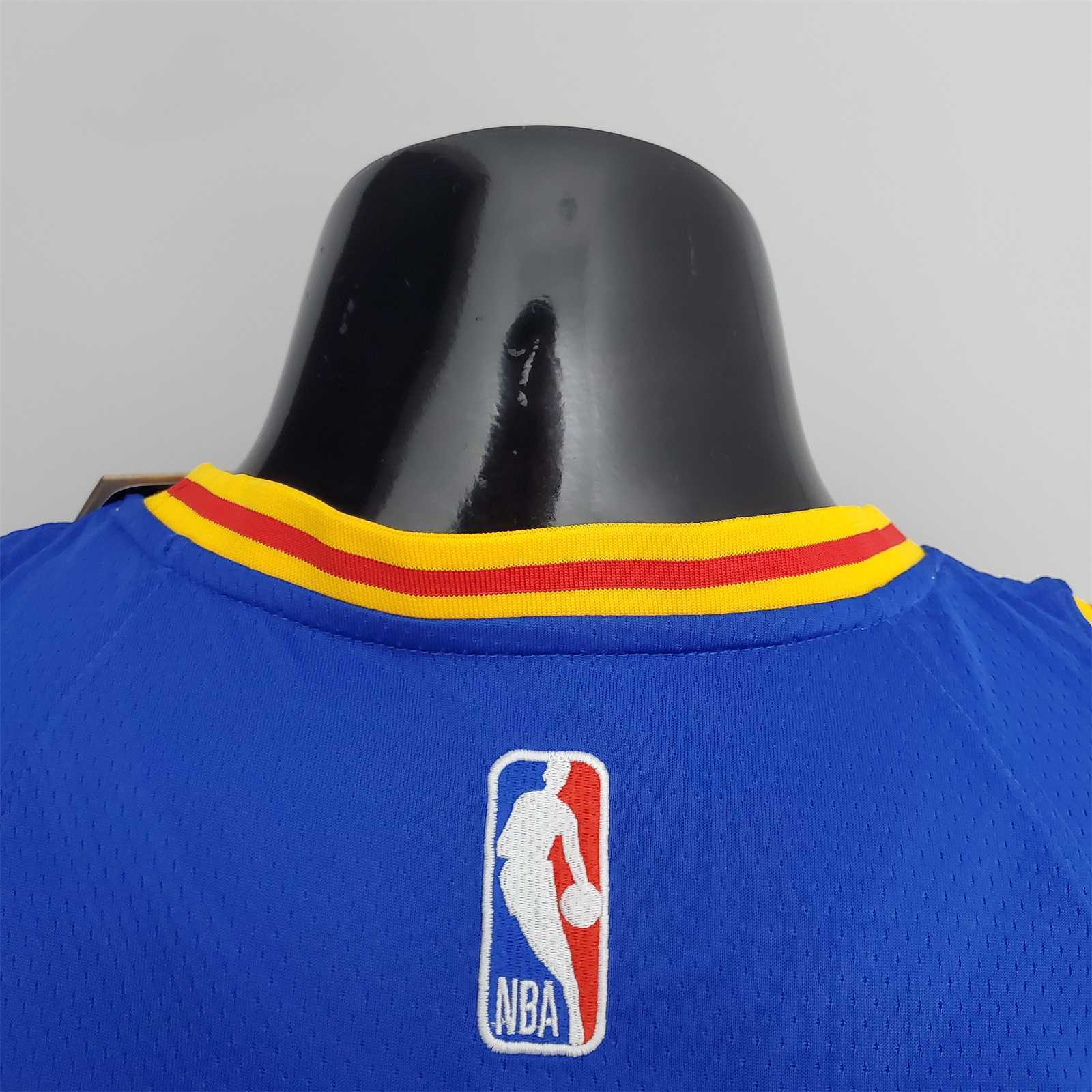 75th Anniversary Porter jr.#32 Warriors Vintage Blue NBA Jersey 1