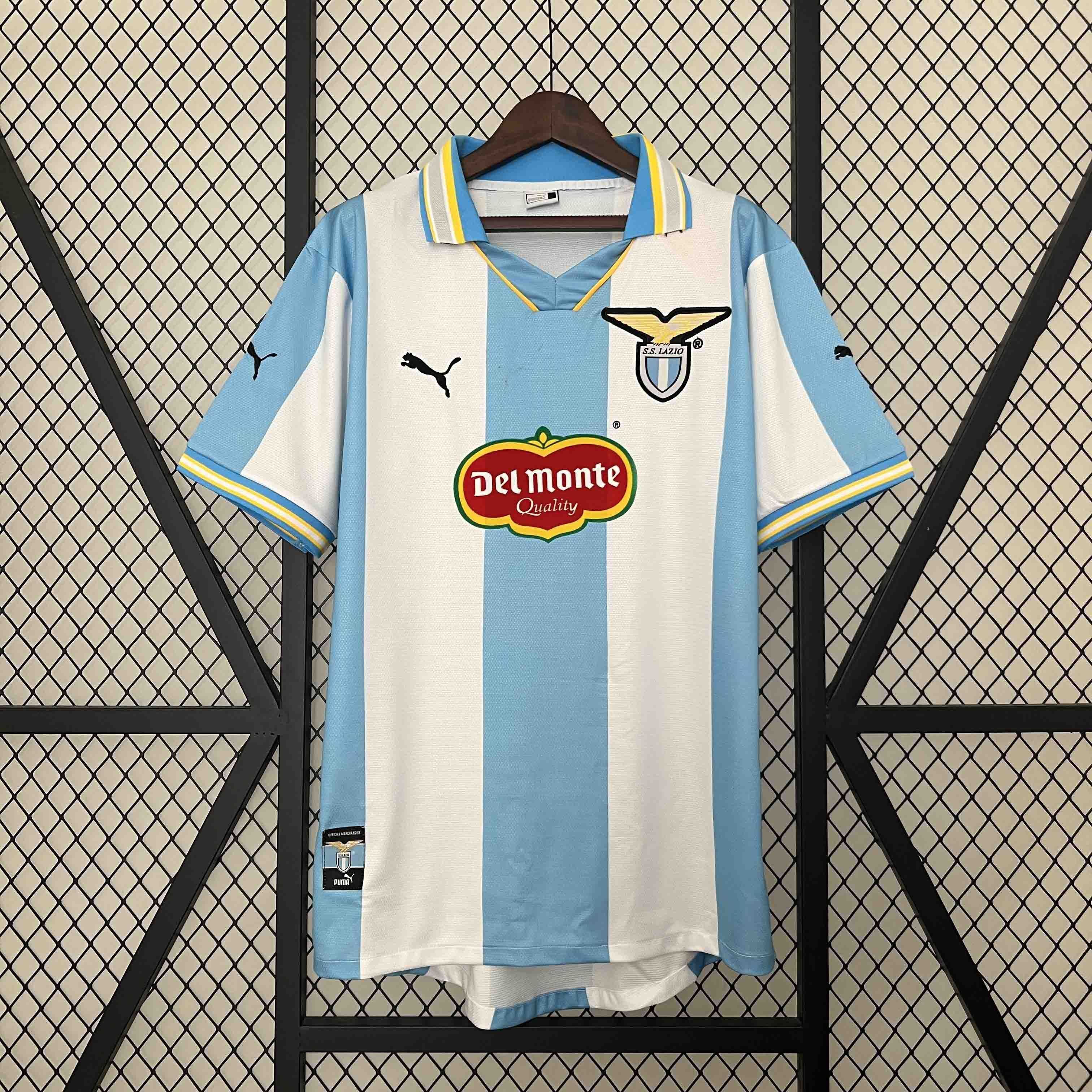 99-00 Lazio Home Retro Kit Football Apparel AAAAJerseys Dropshipping Yupoo