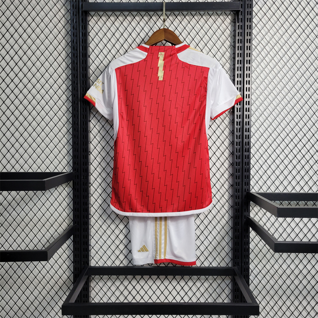 23-24 Arsenal home kids kit 12