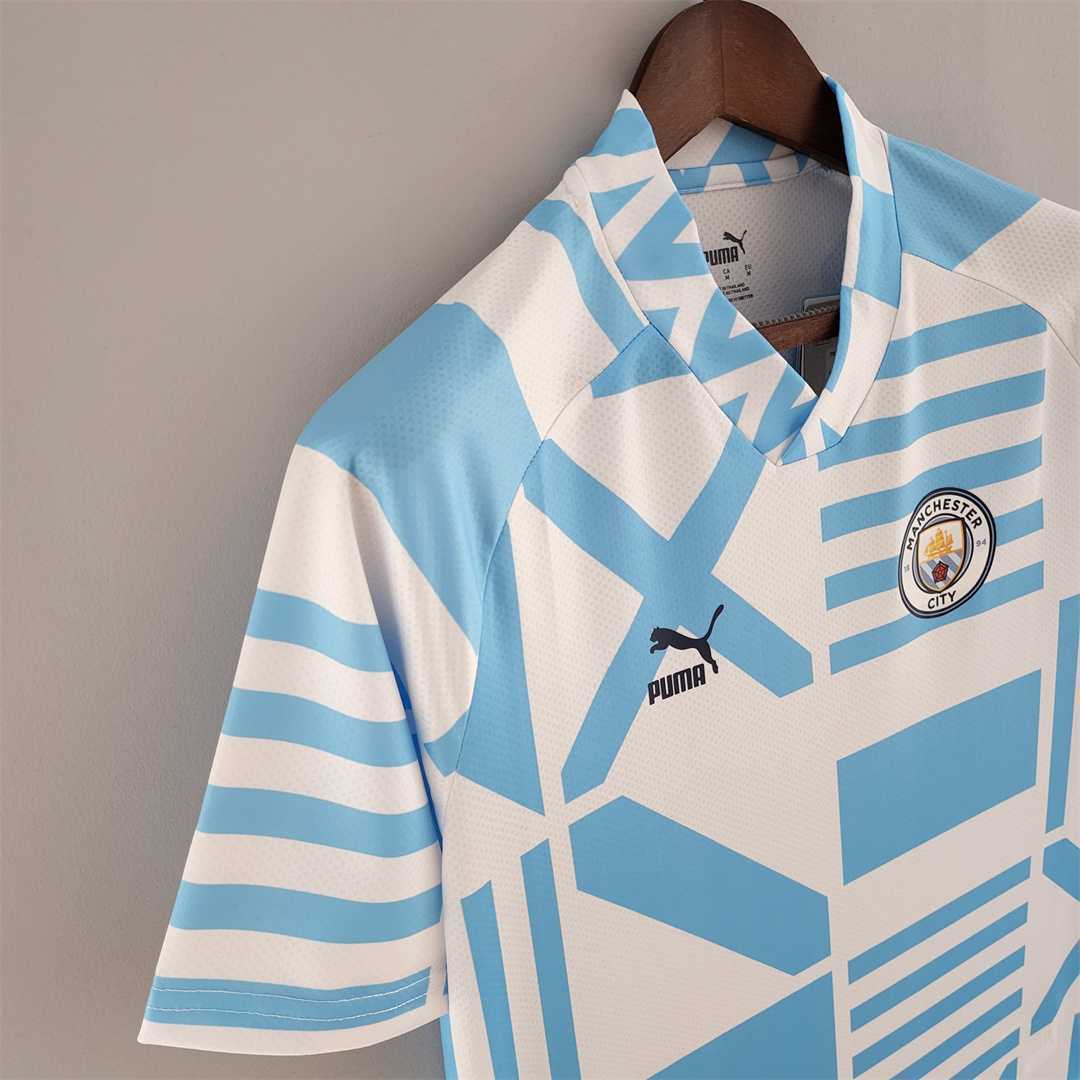 22-23 Manchester City pre-match bluewhite 9