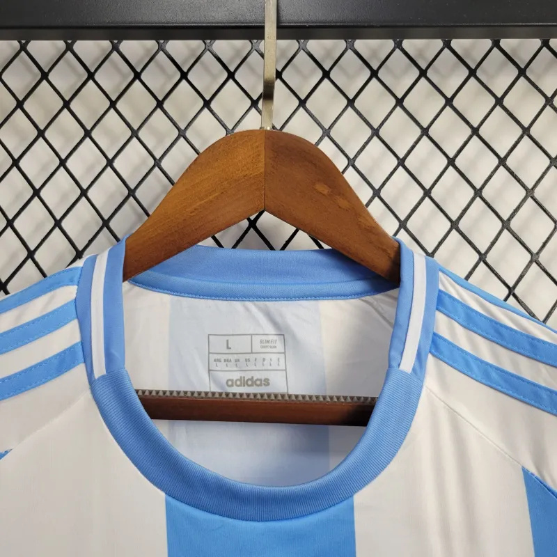 2024 Argentina Home Kit Long Sleeve Shirt Football AAAAJersey Supplier 4