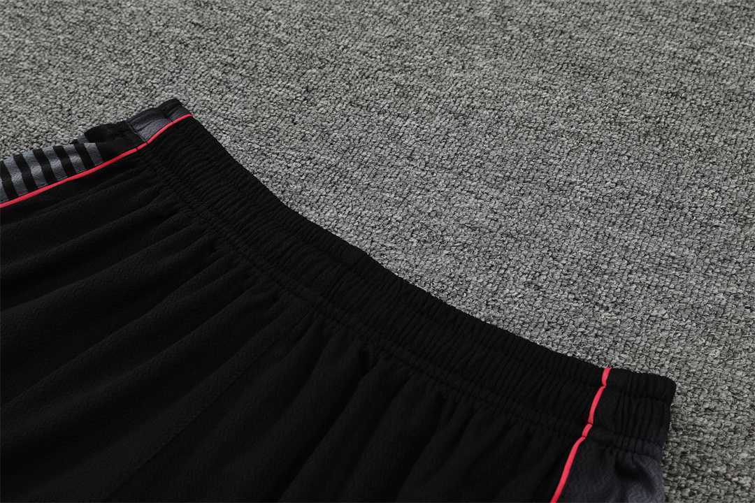 22-23 Manchester City Training Wear Short Sleeve Kit Black 1