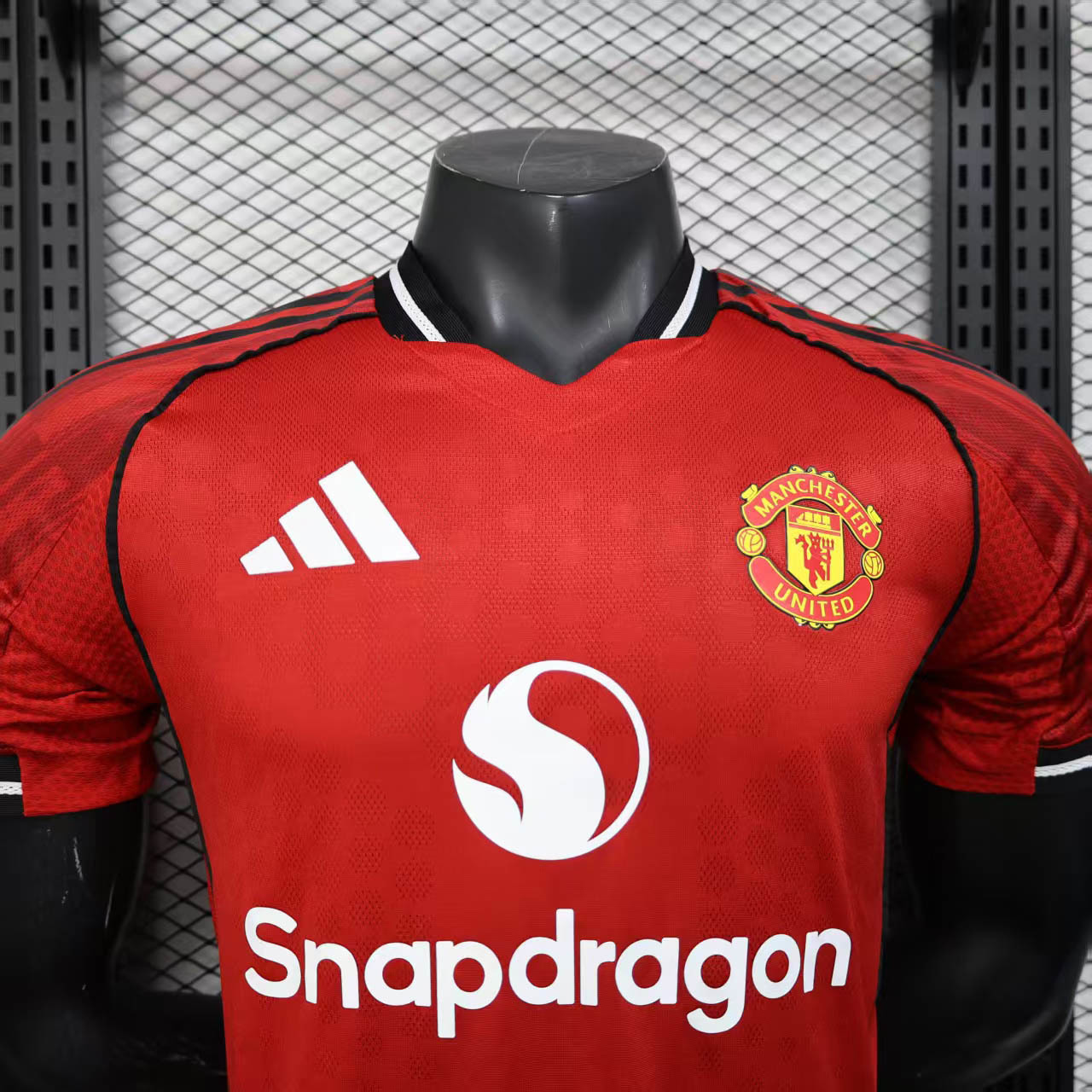 25-26 Manchester United Home Kit Player Version Shirt AAAAJersey Yupoo 4