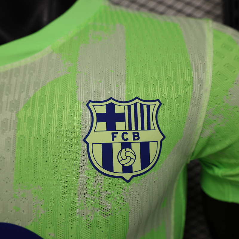 24-25 Barcelona Third Kit Without Spotify Text Player Version Shirt AAAAJersey Yupoo 3