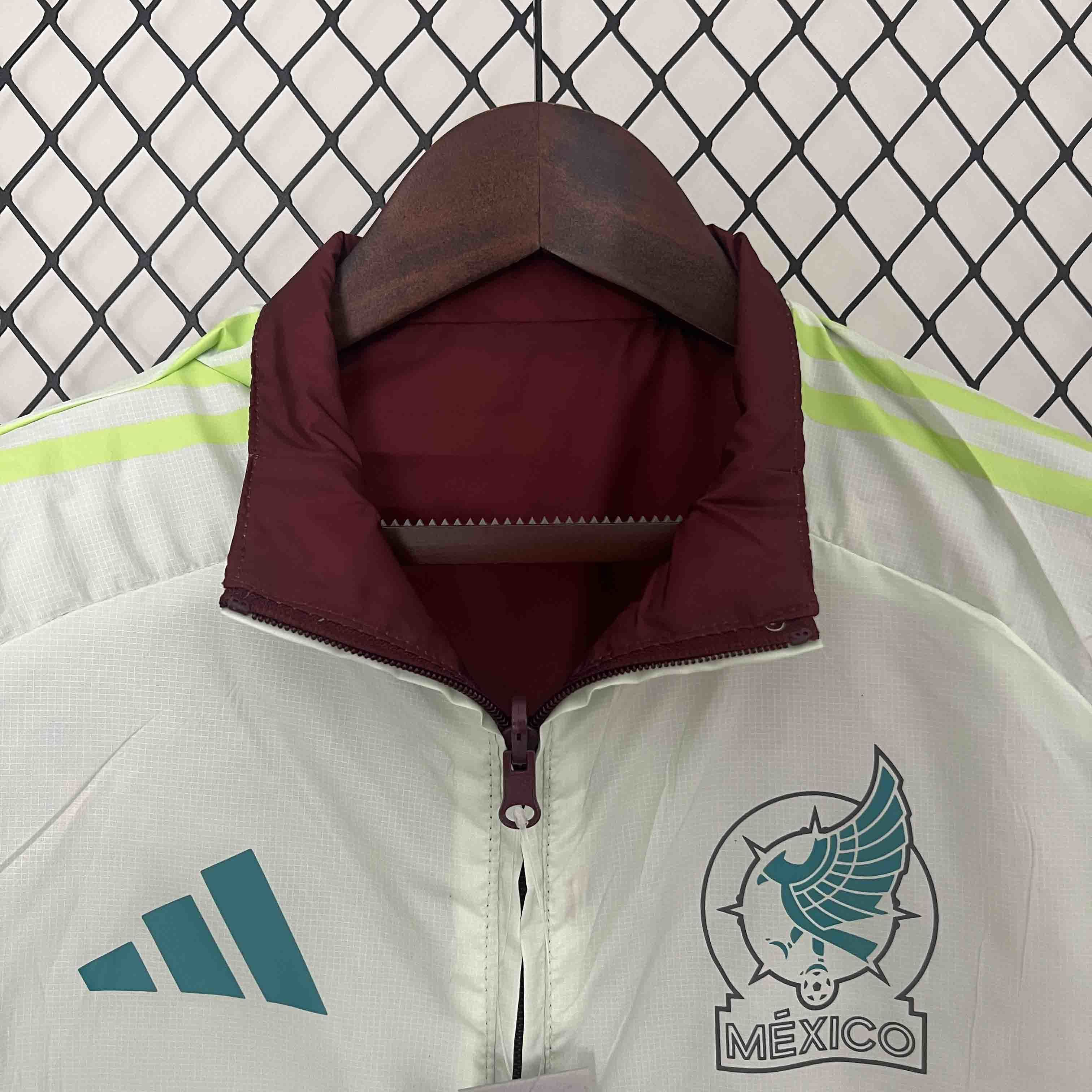 2024 Mexico Trench Coat Reversible Windbreaker Double-Sides Jacket AAAAJersey Supplier Yupoo 6